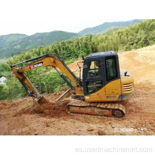 Xcmg usado excavador mini xe60da